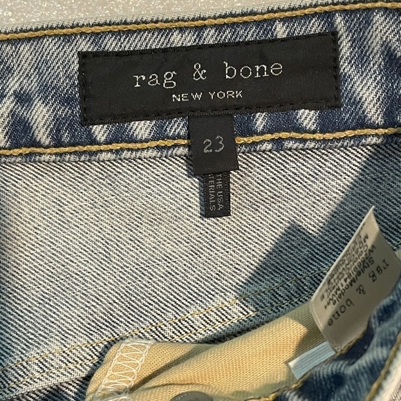 New RAG & BONE MDSON ANKLE CIGARETTE JEANS 23 - Picture 3 of 12